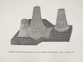 Siah Armajani, Architectural Entities, 1970