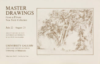 Poster (Master Drawings from a Private New York Collection)