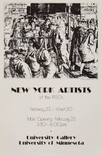 Poster (New York Artists of the 1920s)