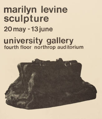 Poster (Marilyn Levine Sculpture)