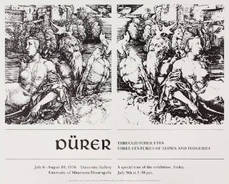 Poster (Durer Through Other Eyes: Three Centuries of Copies and Forgeries)