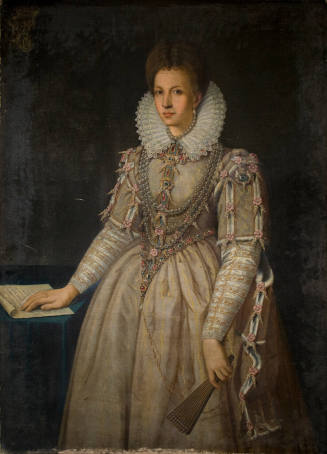 Portrait of Lady with Ruff Collar