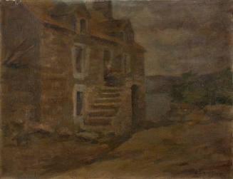 Old granite house, Concarneau, Brittany