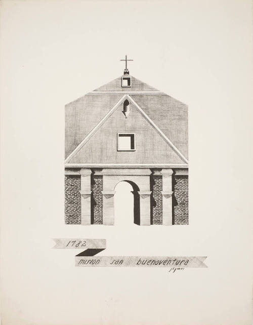 Mission San Buenaventura-1782