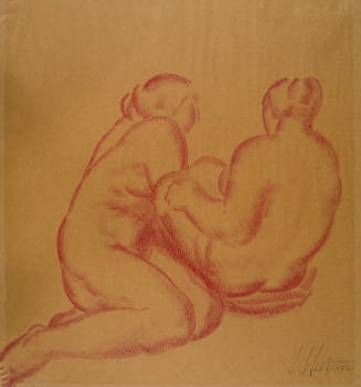 Two Women after Bath