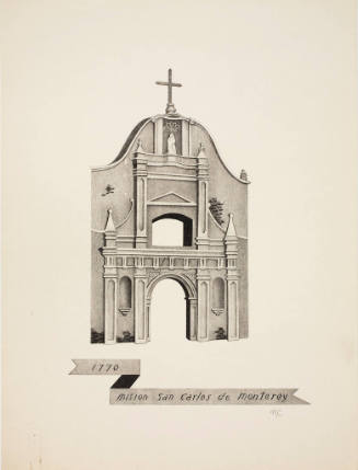 Mission San Carlos de Monterey-1770