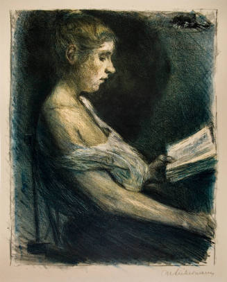 Young Girl Reading