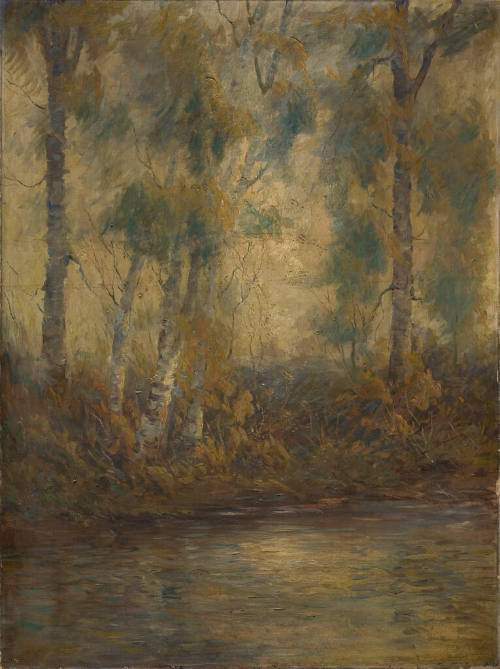 Trees by a Stream