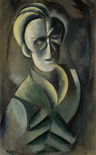 Cubist Self-Portrait, Chicago, January 1932