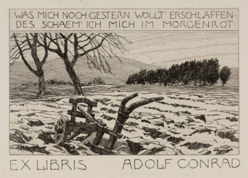 Ex Libris Adolf Conrad