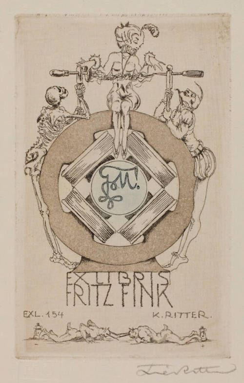 Ex Libris Fritz Fink