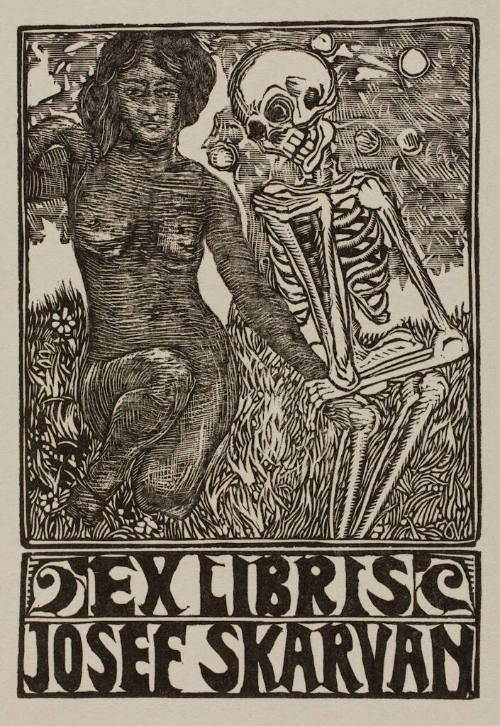 Ex LIbris Josef Skarvan