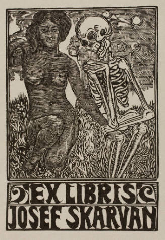 Ex LIbris Josef Skarvan