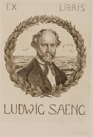 Ex LIbris Ludwig Saeng