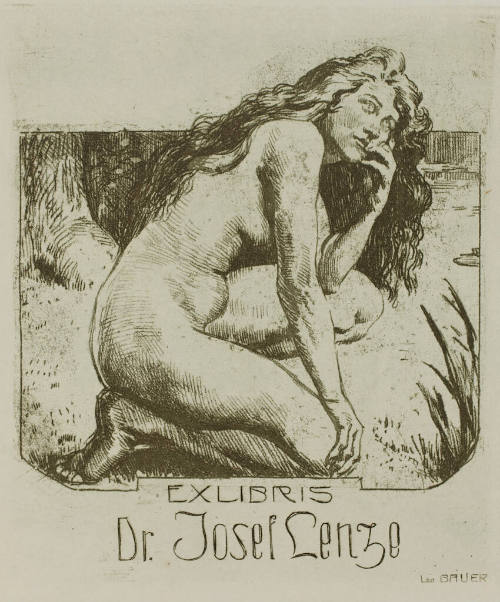 Ex Libris Dr. Josef Lenze