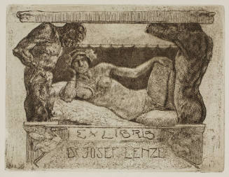 Ex Libris Dr. Josef Lenze