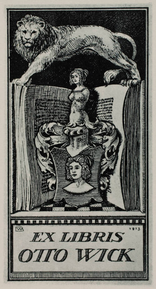 Ex Libris Otto Wick