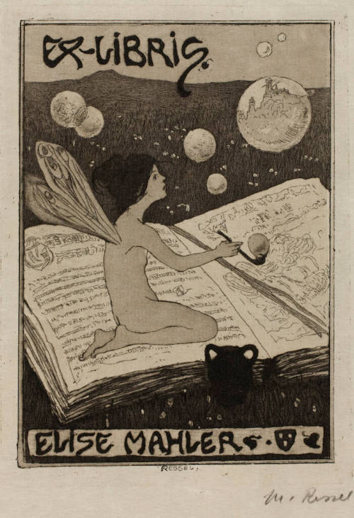 Ex Libris Elise Mahler