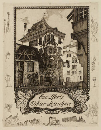 Ex Libris Oskar Leuschner