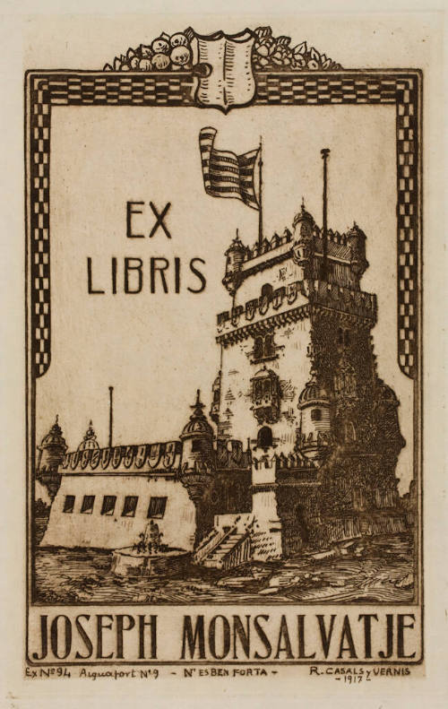 Ex Libris Joseph Monsalvatje