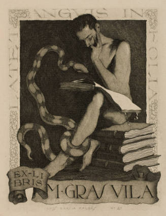 Ex Libris M Gras Vila