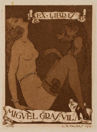 Ex Libris Migvel Gras Vila