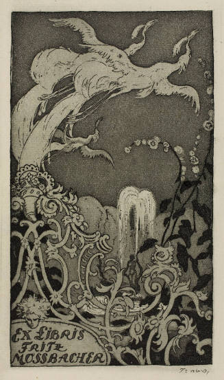 Ex Libris Fritz Mossbacher