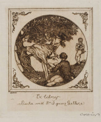 Ex Libris Berta und Dr. Ignaz Geller