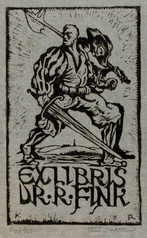 Ex Libris Dr. R. Fink