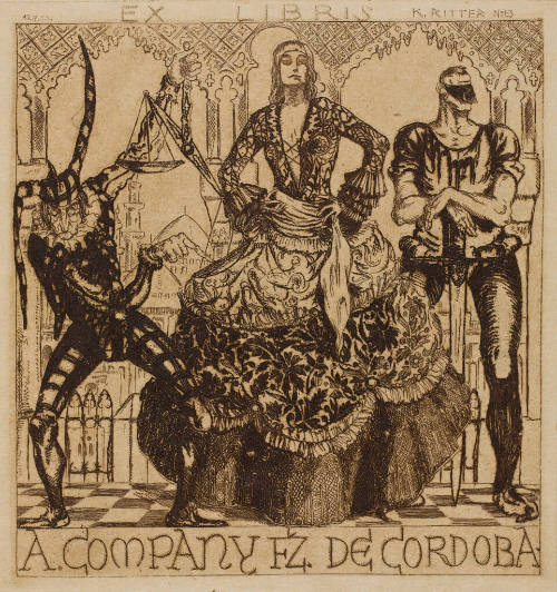 Ex Libris A. Company FZ De Cordoba