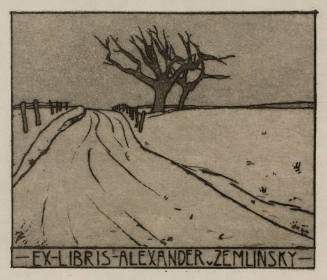 Ex Libris Alexander Zemlinsky