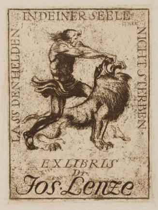 Ex Libris Dr. Jos Lenze