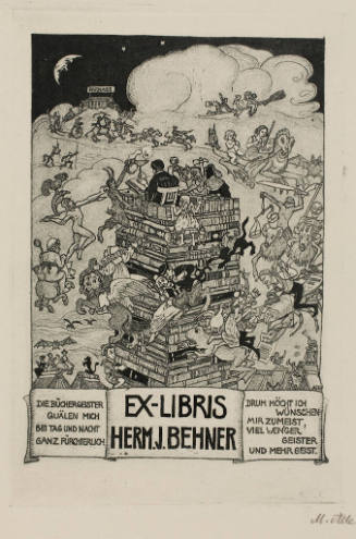 Ex Libris Herm.J. Behner
