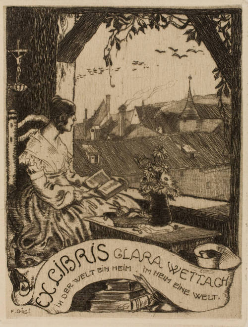 Ex Libris Clara Wettach