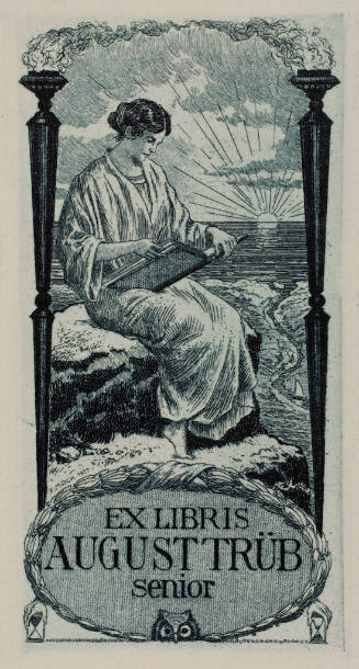 Ex Libris August Trub Senior