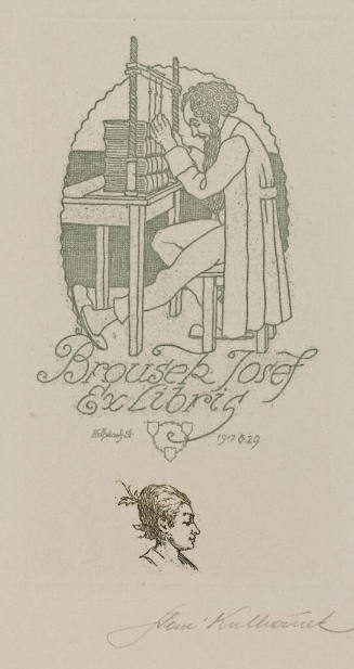 Brousek, Josef Ex Libris