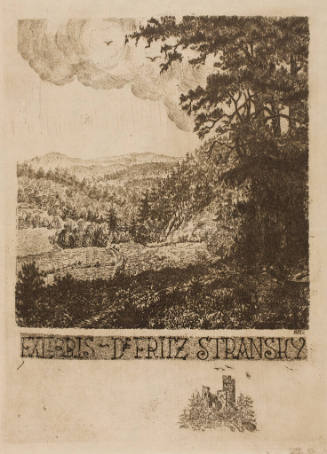 Ex Libris Dr. Fritz Stransky