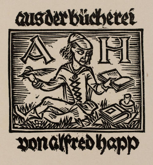 Aus der Bucherei von Alfred Happ