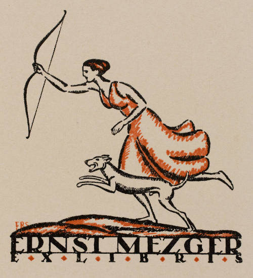 Ernst Mezger Ex Libris