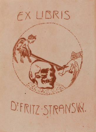 Ex Libris Dr. Fritz Stransky