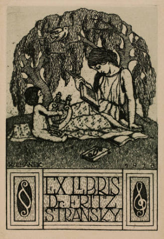 Ex Libris Dr. Fritz Stransky