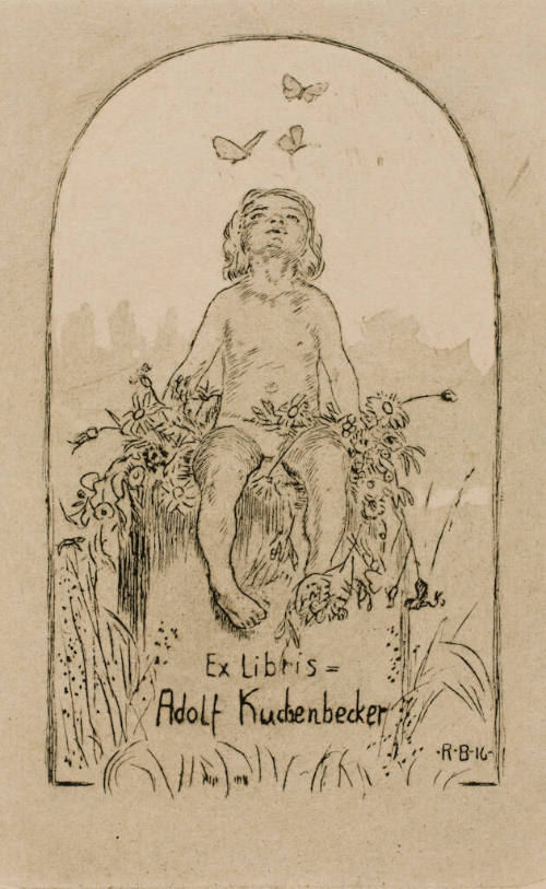 Ex Libris Adolf Kuchenbecker