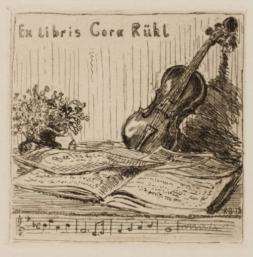 Ex Libris Cora Ruhl