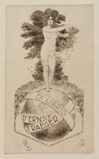 Ex Libris Dr. Ernst Traeger