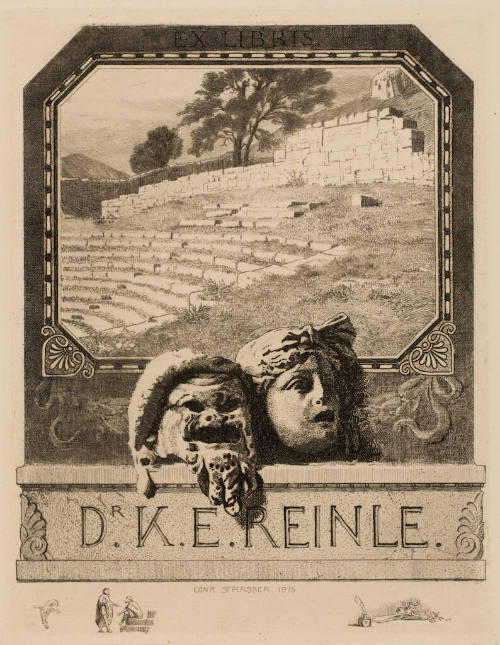 Ex Libris Dr. K. E. Reinle