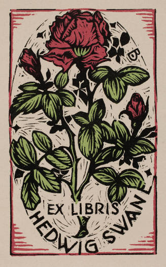 Ex Libris Hedwig Swane