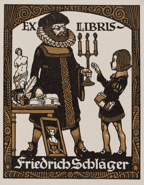 Ex Libris Friedrich Schlager