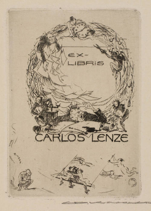 Ex Libris Carlos Lenze