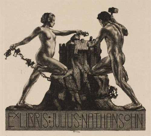 Ex Libris Julius Nathansohn