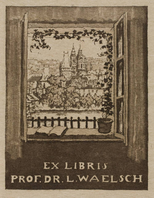 Ex Libris Prof. Dr. L. Waelsch